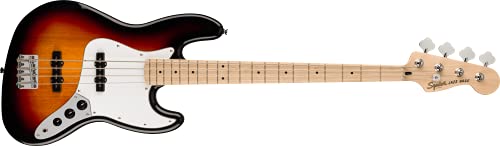 Squier Affinity Series Jazz Bass 3-Color Sunburst Maple Fingerboard