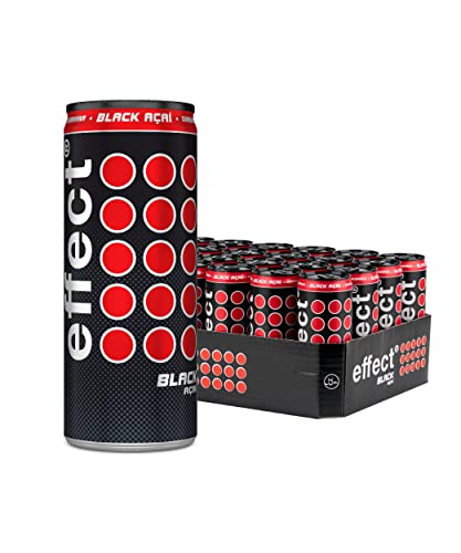 (-11%) effect Energy Drink BLACK ACAI - Tray mit 24 Dosen, 24x0,33l
