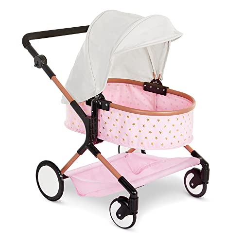 Babi Baby Doll Double Stroller, 14 Inch