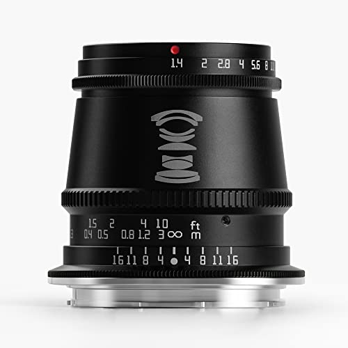 TTArtisan 17mm F1.4 Metal Bodied Lens Sony E Mount - Black