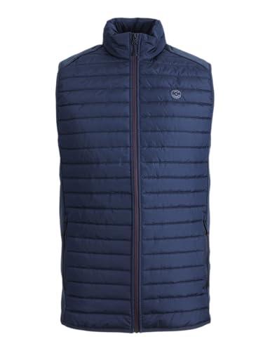 🔥 SELTEN SO GÜNSTIG (-62%) JACK & JONES Herren Jjemulti Bodywarmer Collar Noos Weste, Navy Blazer, L EU