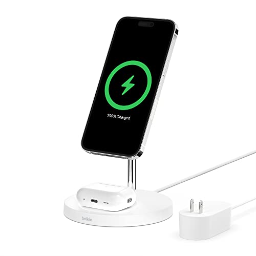 Belkin MagSafe 2-in-1 Wireless Charger Spaces If you own a MagSafe model and