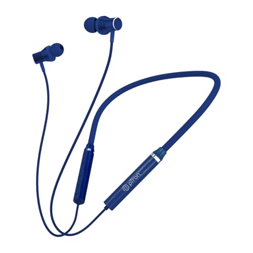 pTron Tangentbeat in Ear Bluetooth Wireless Headphones with Mic, Punchy Bass, 10mm Drivers, Clear Calls, Dual Pairing, Fast Charging, Magnetic Buds, V
