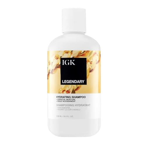 IGK Legendary Dream Hydrating Shampoo for Dry, Color-Treated Hair, 8 Oz