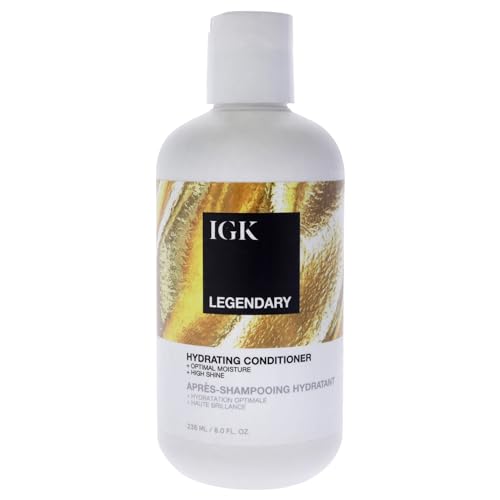 IGK Legendary Dream Hydrating Conditioner for Dry, Color-Treated Hair, 8 Oz