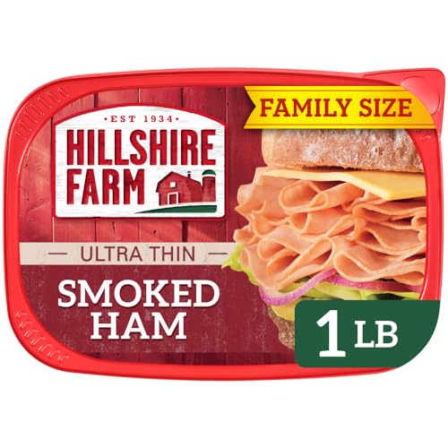 Hillshire Farm Ultra Thin Sliced Deli Lunch Meat, Smoked Ham, 16 oz