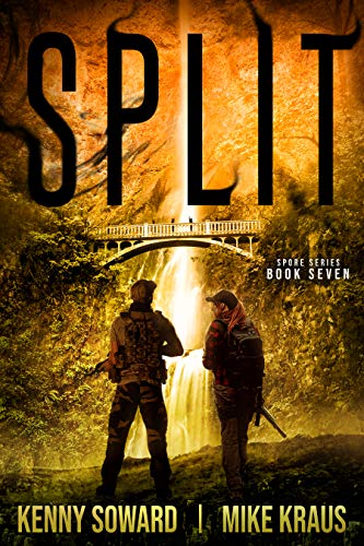 Split book cover