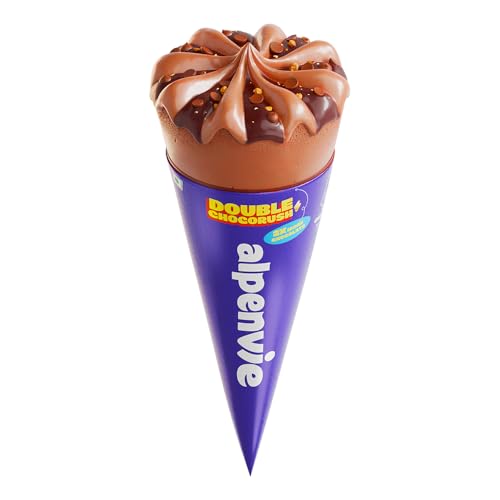 Heritage Alpenvie Double Chocorush Cone Ice Cream 110ml
Heritage Alpenvie Double Chocorush Cone Ice Cream 110ml