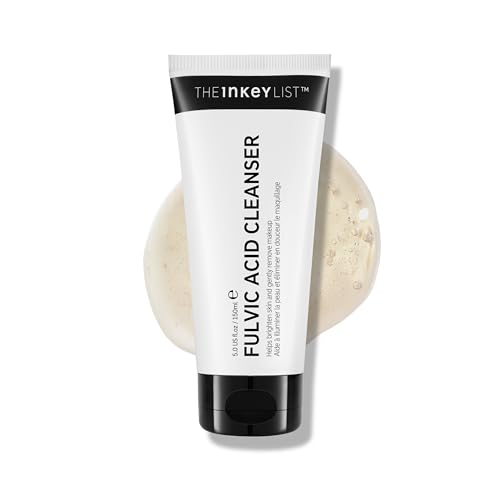 The INKEY List Fulvic Acid Brightening Cleanser 5 Fl Oz, Removes Makeup, For a Healthy Looking Complexion, Fragrance Free, Suitable For All Skin Types