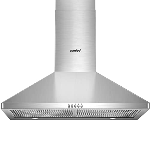 Comfee 30 Inch Stainless Steel Wall Mount Vent Hood Spaces A low-priced range hood