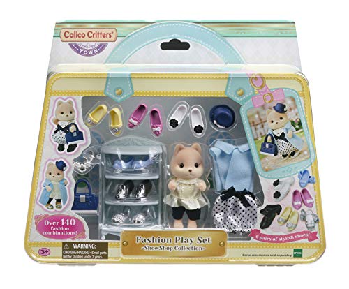 Calico Critters Fashion Playset Shoe Shop Collection Best for Styling A doll set with