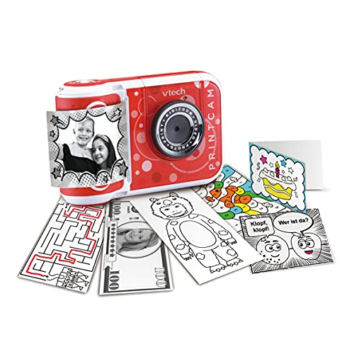 VTech KidiZoom Print Cam - Digitale Kinderkamera mit Thermodrucker