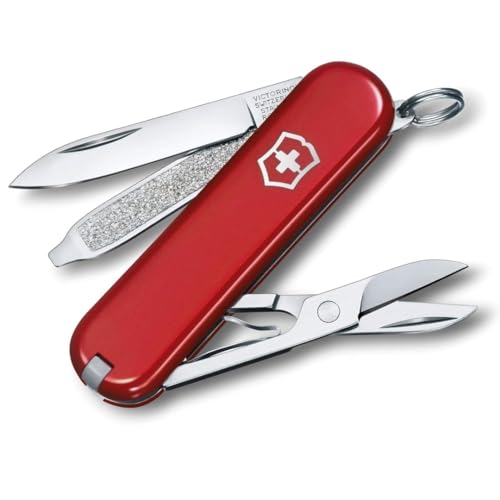 Victorinox Swiss Army Classic SD Pocket Knife, Red