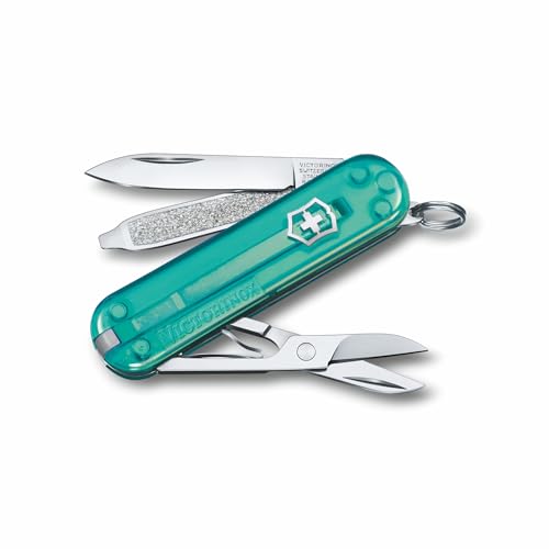 (-28%) Victorinox Taschenmesser Classic SD - 7 Funktionen Multitool - 58 mm Blau