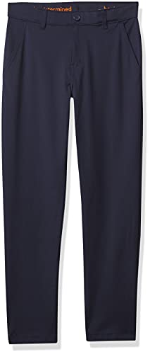 French Toast Boys' Slim Fit Stretch Performance Pant, Navy, 10