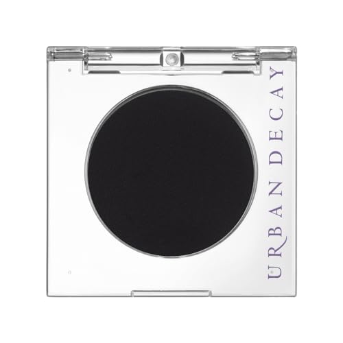 URBAN DECAY 24/7 Longwear Eyeshadow Single - High-Pigment Eye Shadow Compact, Smooth & Blendable Color, Up to 12HR Wear, Crease-free Makeup - Blackout (deep black matte)