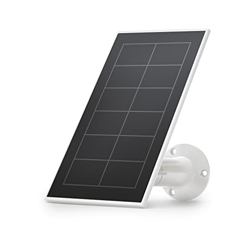 Arlo Solar Panel Charger for Arlo Ultra and Pro 3/4 Floodlight Cameras - White