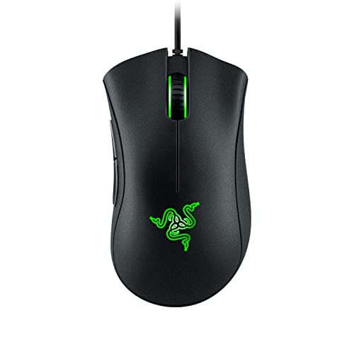 (-55%) Razer DeathAdder Essential (2021) - Kabelgebundene Gaming-Maus mit Optischem Sensor mit 6400 DPI (5 programmierbare Tasten, Ergonomischer Formfaktor, 10 Millionen Klicks Lebensdauer) Schwarz