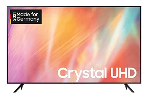 (-42%) Samsung Crystal UHD 4K TV 50 Zoll (GU50AU7179UXZG, Deutsches Modell), HDR, Q-Symphony, rahmenloses Design, Smart TV [2021]