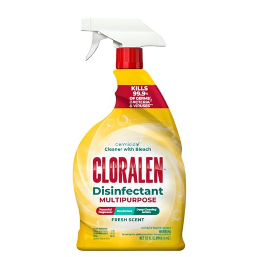 Cloralen All Purpose Cleaner With Bleach Spray 32 Fl Oz Fresh Scent 3