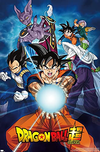 Trends International Dragon Ball Super - Groups Wall Poster, 22.375" x 34", Unframed Version
