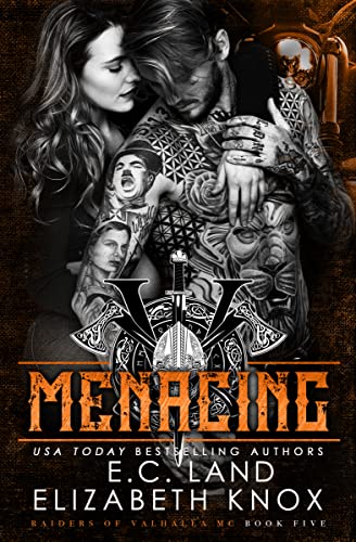 Menacing book cover