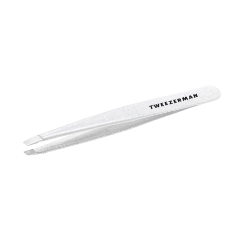 Tweezerman Exclusive Moon Dust Slant Tweezer A pair of slanted tweezers that grasp and completely