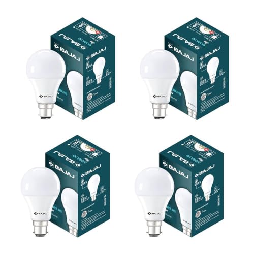 Bajaj Ivora Hb Led Lamp 9W Cdl Cool Daylight B22D|Energy Efficient|Environment Friendly|Ir,Uv Free|3.5 Kv Surge Protection|Led Bulb For Home|(Pack Of 