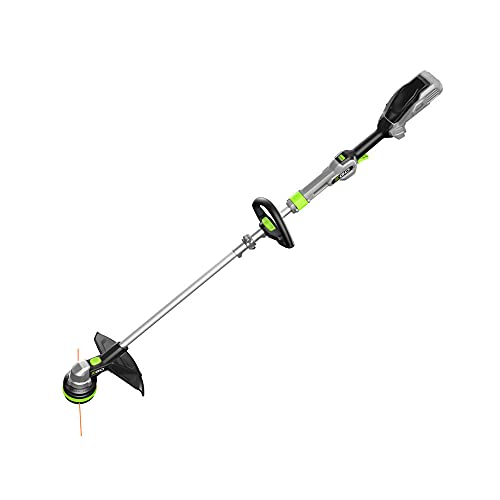 EGO POWER+ ST1510T 15-Inch 56-Volt Lithium-Ion Cordless POWERLOAD String Trimmer with Aluminum Telescopic Shaft - Battery and Charger Not Included
