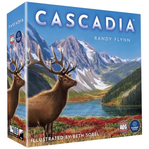 AEG & Flatout Games | Cascadia - Award-Winning Board Game Set in the Pacific Northwest | Easy to Learn | Quick to Play | Ages 10+