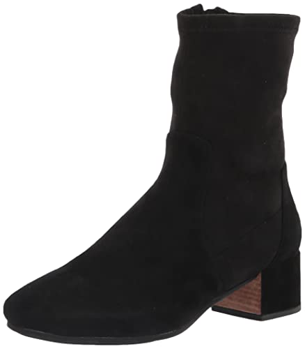 Gentle Souls by Kenneth Cole Women's Women's Ella Stretch Ankle Boot, Black, 7.5