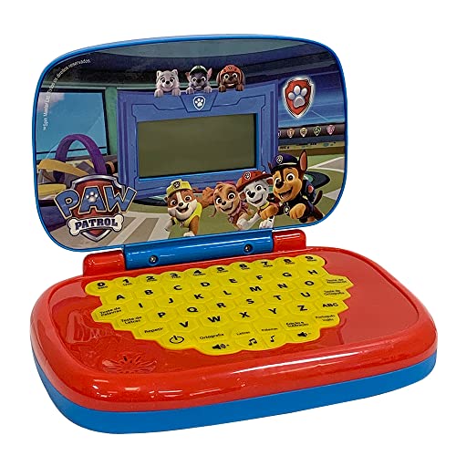 Candide, Laptop Infantil, Patrulha Canina, Brinquedo Educativo - Bilíngue