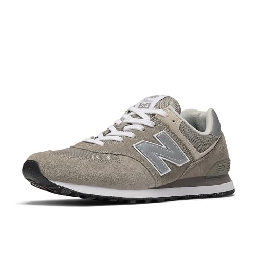 New Balance Men's 574 Core Sneaker, Grey/White, 11.5