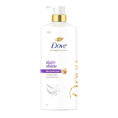 Daily Shine Shampoo 1 L|| For Damaged or Frizzy Hair|| Makes Hair Soft|| Shiny And Smooth - Mild Daily Shampoo for Men & Women