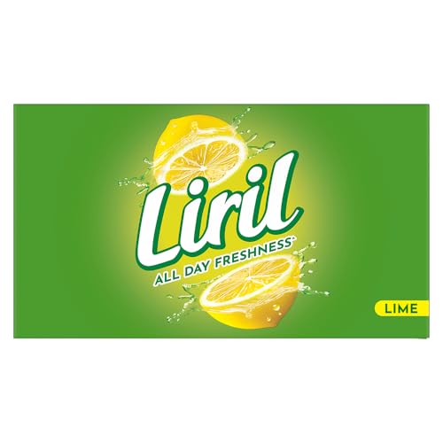Liril Lime Bathing Bar | Feel the Citrus Burst of Freshness | Pack of 6 (6 x 125g) Liril Lime Bathing Bar | Feel the Citrus Burst of Freshness | Pack 