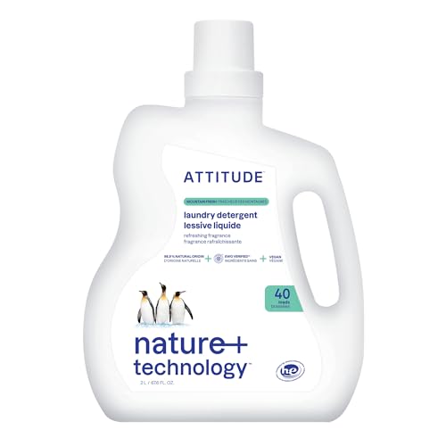 Attitude Liquid Laundry Detergent Ewg Verified He Compatible Plant