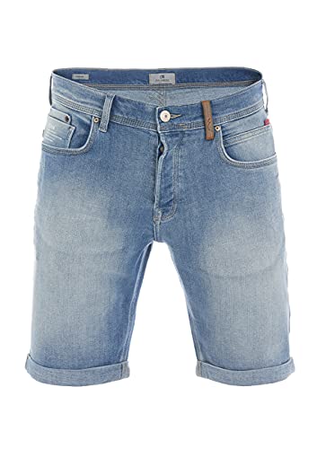 (-25%) LTB Jeans Shorts Herren Stretch Kurz Slim Fit Corvin Kurze Hosen Bermuda Sommer Denim Einfarbig (XXL, Gino Undamaged Wash (50721), xx_l)