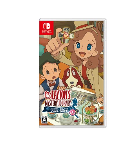 Nintendo Switch のアドベンチャーおすすめ【ニンテンドースイッチ】・人気投票&ランキング 6位 レイトン ミステリージャーニー カトリーエイルと大富豪の陰謀DX+の画像