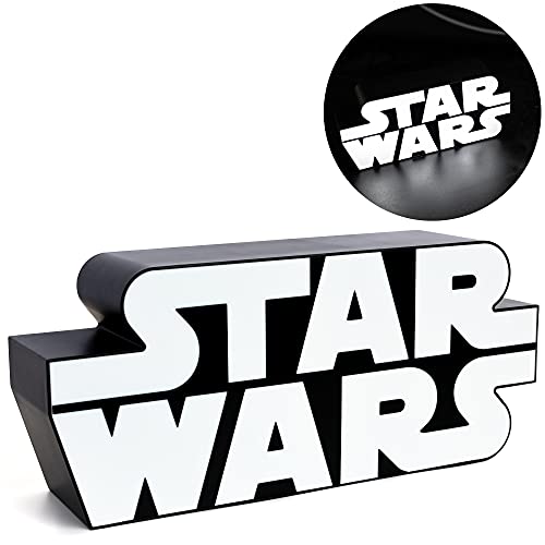 Paladone Star Wars Logo Light, Wall Mountable and Freestanding, Officially Licensed Merchandise