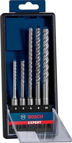 (-57%) Bosch Professional 5x Expert SDS plus-7X Hammerbohrer Set (für Stahlbeton, Ø 5-10 mm, Zubehör Bohrhammer) | 5 Stück (1er Pack)