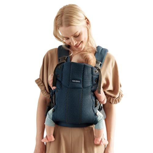 BabyBjörn Baby Carrier Harmony, 3D Mesh, Navy blue