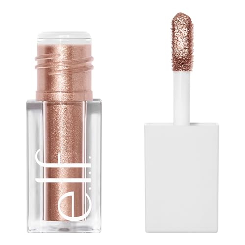 e.l.f. Liquid Metallic Eyeshadow, Quick-Drying, Long-Lasting, Gel-Based Formula For One-Swipe Pigmented Coverage, Vegan & Cruelty-Free, Comet