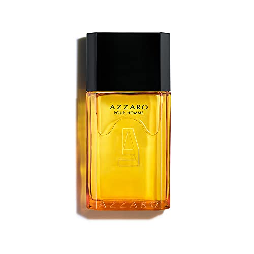 (-42%) Azzaro Pour Homme Eau de Toilette für Männer, aromatisch-holziger Herrenduft mit belebender Frische und zeitloser Tiefe