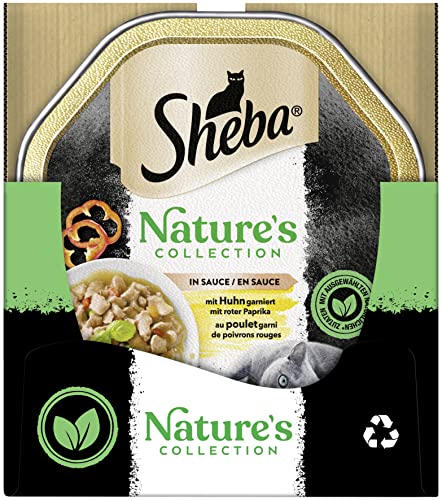(-39%) SHEBA Schale Nassfutter für Katzen Nature’s Collection in Sauce mit Huhn 2 x 11 x 85g