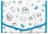 スケーター 母子手帳ケース ポーチ 17×24cm 不織布 I'mドラえもん BMAN1-A の画像
