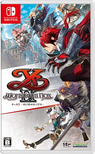 【NS】ニンテンドースイッチの名作・RPGゲーム人気投票＆ランキング【ロールプレイングゲーム】　141位　イースIX -Monstrum NOX-の画像