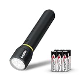 Energizer LED Flashlight Vision PRO, Ultra Bright 1000+ Lumens, IPX4 Water Resistant, Aircraft-Grade Aluminum LED Light, Rugged Metal Flash Light for Outdoors, Emergency Power Outage, Black ---------------------------------------------------------------------------------------------------------------------------------------------------------------------------------------------