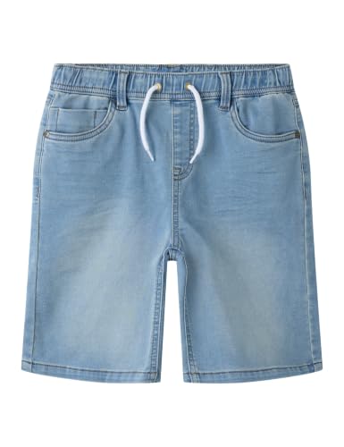 🔥 SELTEN SO GÜNSTIG (-50%) NAME IT Jungen Nkmryan Jogger Dnm L 6300-th Noos Shorts, Light Blue Denim, 92 EU