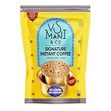 VS Mani Co Signature Instant Coffee Powder Pack of 1 100 gm Makes 60 Cups 60 Coffee and 40 Chicory Strong and Aromatic Signature Instant Coffee No Added Preservatives Sugar Flavours