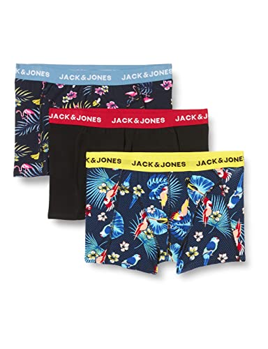 (-35%) JACK & JONES JACFLOWER Bird Trunks 3 Pack NOOS